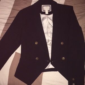 Short blazer (black)